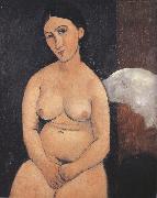 Amedeo Modigliani, Seated Nude (mk39)